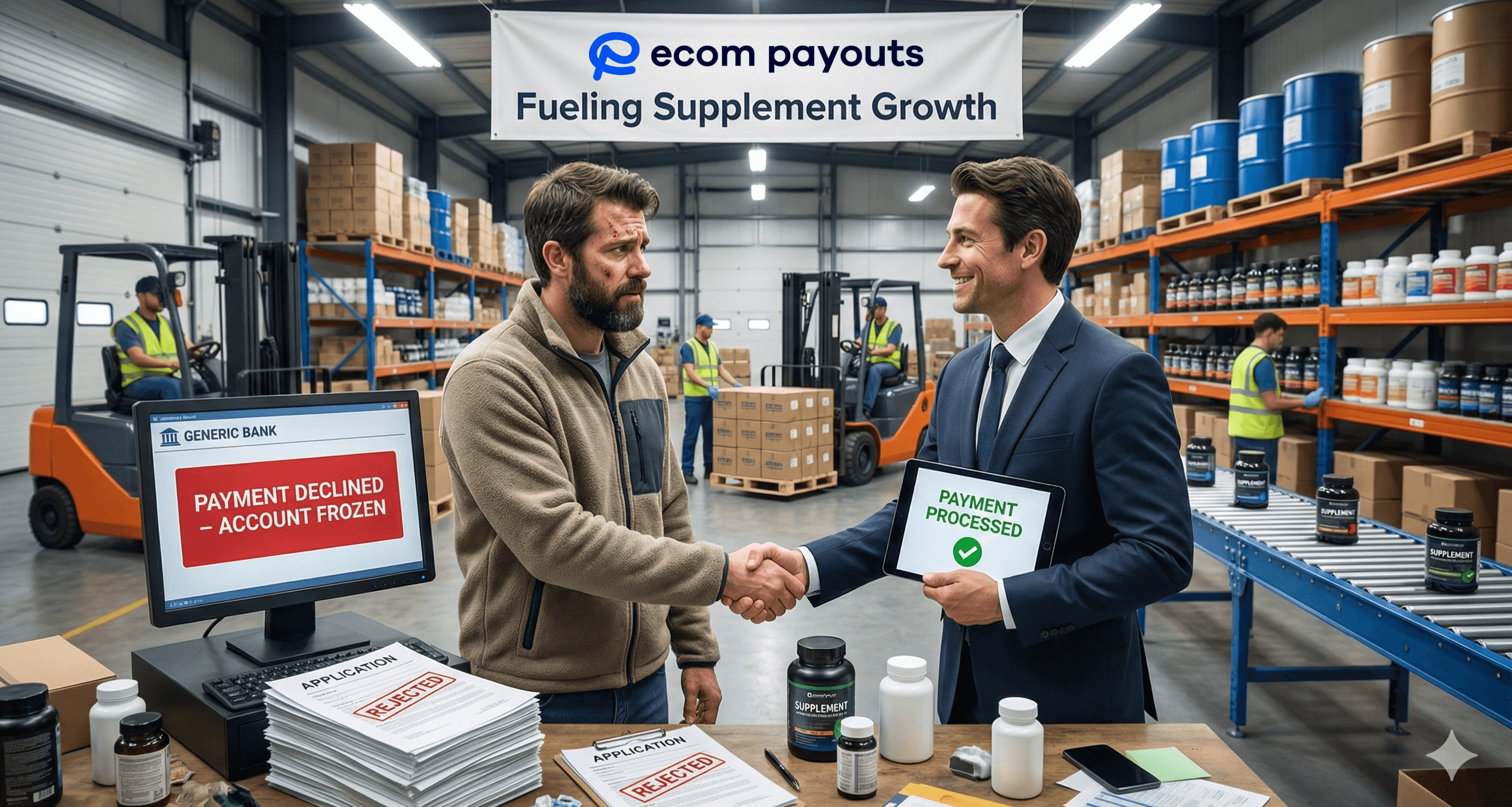 Supplement merchant account